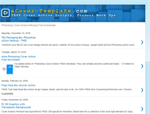 Tablet Screenshot of ecover-templates.com